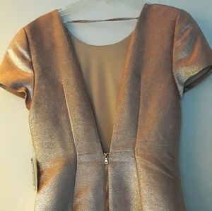 Gold Express party dress